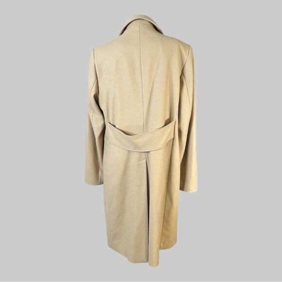 Banana Republic Camel Wool Trench Coat – XL - Picture 2 of 6